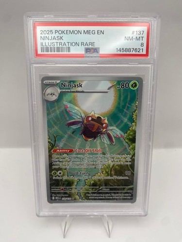 Ninjask graded PSA 8 for sale on eBay