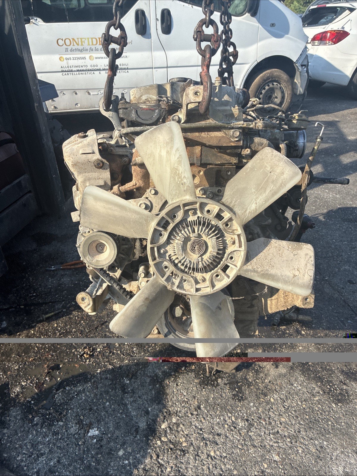MOTORE ISUZU 4HE1 4.8 disel NKR NPR NQR