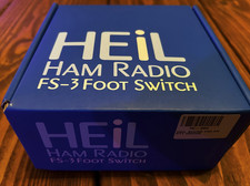 Heil FS-3 Foot Switch | Single Channel | Momentary | Boxed | Genuine Heil
