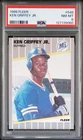 1989 Fleer - Ken Griffey Jr #548 (RC) PSA NM-MT 8