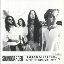 Soundgarden - Taranto Ariston Cinema 7th May 1989 Vinyl Record New 1 Lp