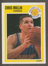 1989-90 Topps Basketball CHRIS MULLIN Golden State Warriors HOF HIGH-GRADE