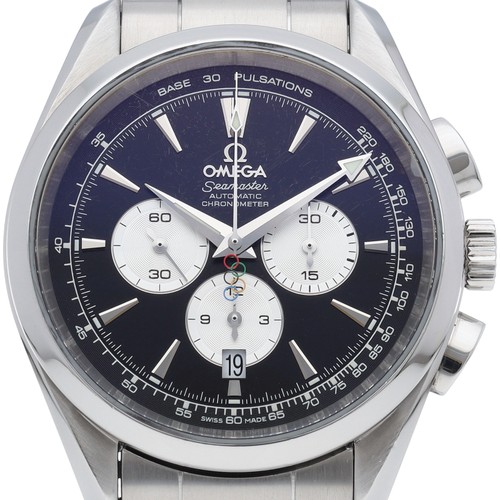 OMEGA Seamaster Aqua Terra Chronograph 42.2mm Beijing Olympics...