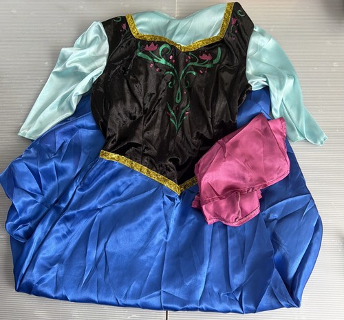 Disguise Women's Frozen Anna Traveling Deluxe Costume Adult Small 4-6