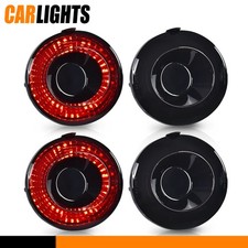 4pc Led Brake Lamps Tail Lights Fit For 2005-2013 Chevy Corvette C6 Smokered