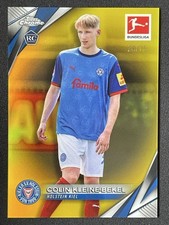 Colin Kleine-Bekel 2024-25 Topps Chrome Bundesliga Yellow Refractor RC /75 #52