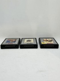 Atari 7800 Game Lot Of 3 Choplifter! Fight Night Karateka *Untested 