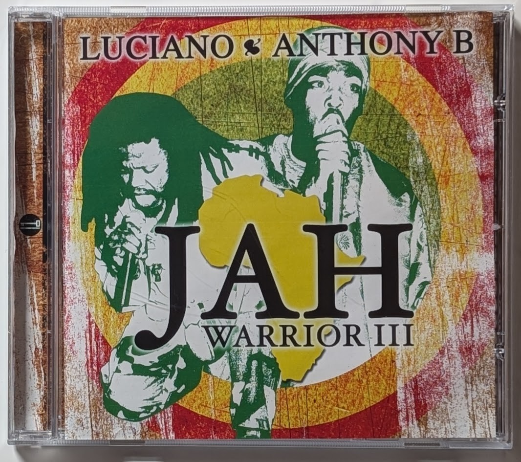 Luciano & Anthony B – Jah Warrior III CD Reggae Roots Dancehall VG+