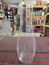 12.5" Tall Glass Carafe. No Handles. See Pics