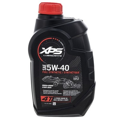 BRP 9779492 Ski-Doo XPS Rotax 4-Stroke Synthetic Oil 5W-40 1 Qt Can-Am Ski Doo