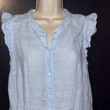 Lilly Pulitzer Briette button down sleeveless...