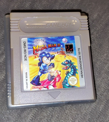 Nintendo Mega Man III   Nintendo Game Boy Modul DMG-W3-NOE PAL NOE