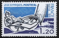 France 1976, Summer Olympic Games, Montreal set MNH Mi 1980