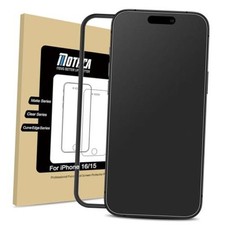 Matte Glass Screen Protector for iPhone 16 / iPhone 15 6.1 inch Anti-Glare
