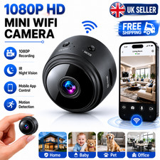 1080P WiFi Mini Security Camera Wireless IR Night Vision Home DVR Smart Cam