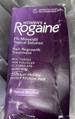 Women's Rogaine 2% Minoxidil Topical Solution One Month Supply 2oz / 60ml New