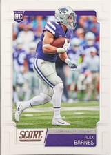 2019 Score #386 Alex Barnes Kansas State Wildcats RC