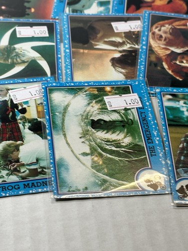 Lote vintage de 1982 E.T. Tarjetas coleccionables 30 tarjetas coleccionables - Imagen 9 de 11