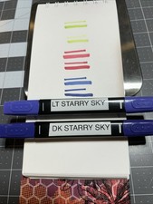 Stampin Up Retired STARRY SKY In Color BLENDS Markers Set of 2 Pink
