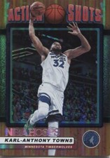 KARL-ANTHONY TOWNS 2018-19 NBA Hoops Basketball ACTION SHOTS - T'WOLVES - #AS-24