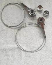 Vintage Sunrace Shifters Down Tube  8 Sp Shift Levers Race