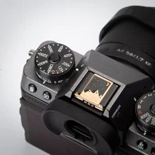 Night Style Brass Metal Hot Shoe Cover For Leica Sony Canon Nikon Fuji