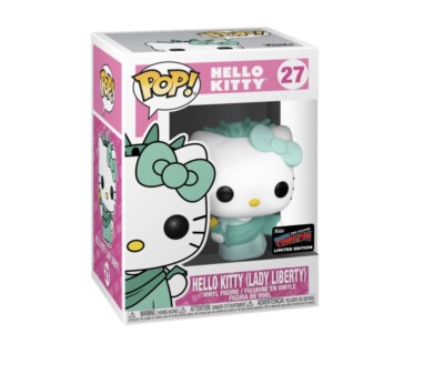 Funko POP! Hello Kitty Lady Liberty #27 NYCC Fall Convention LE
