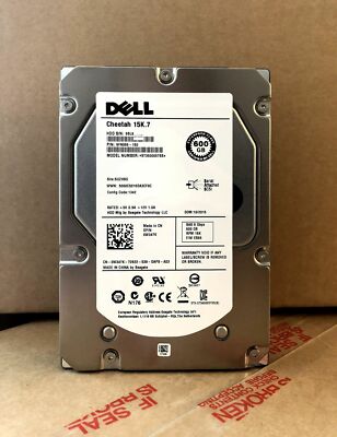 Dell Cheetah 15K .7 W347K 0W347K ST3600057SS 600GB 6G 3.5'' SAS HDD HARD DRIVE