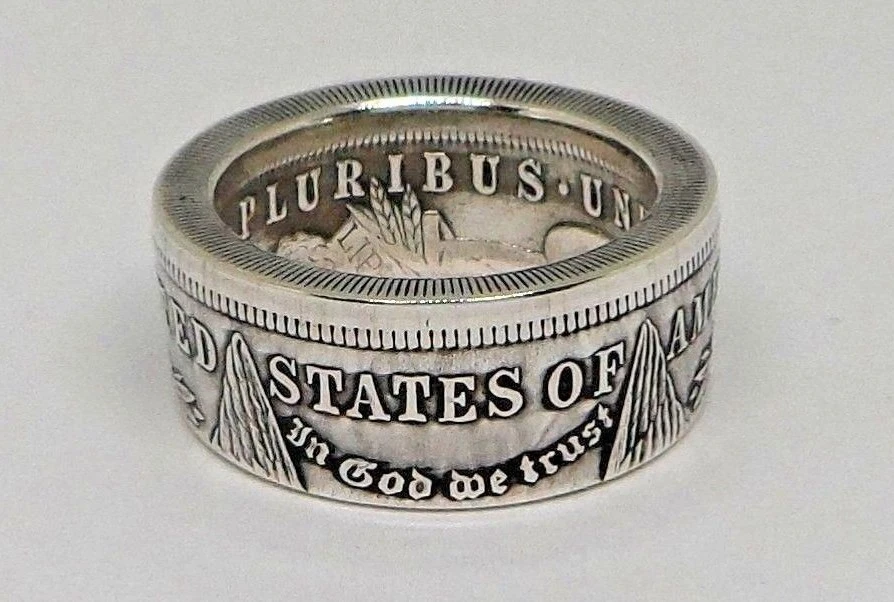 Rings made out of silver coins sale