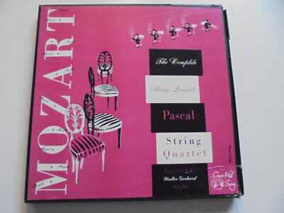Mozart The Complete String Quintets Concert Hall Vinyl 4 LP-Box