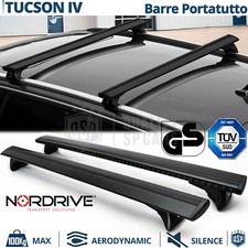 Barre Portatutto Per Hyundai Tucson 4 ORIGINALI Nordrive Nere EVOS Silenzio TÜV