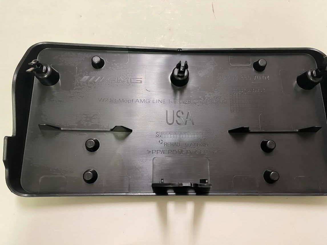 2021 2022 2023 MERCEDES BENZ E Class Front License Plate Bracket