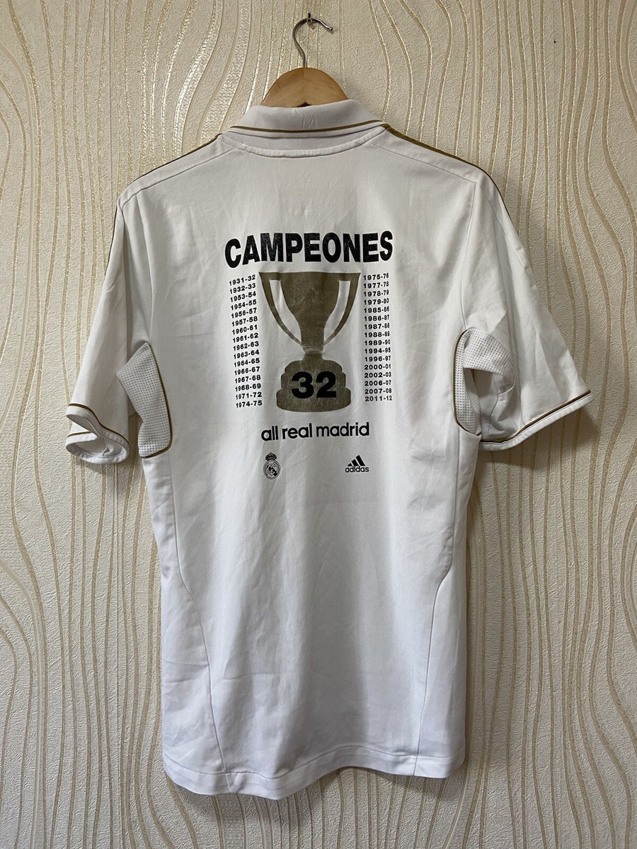 REAL MADRID 2011 2012 HOME FOOTBALL SHIRT SOCCER JERSEY REAL MADRID 2011 2012 HOME FOOTBALL SHIRT SOCCER JERSEY
