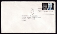 US #1270 ROBERT FULTON FIRST DAY COVER 1965