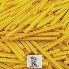 (200) K’NEX / Knex Yellow Rods – 3-7/16" Standard Replacement Parts
