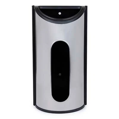 Stainless Steel Bag Saver for Plastic Grocery Bags - Wall or Cabinet Mount - Image 1 of 4