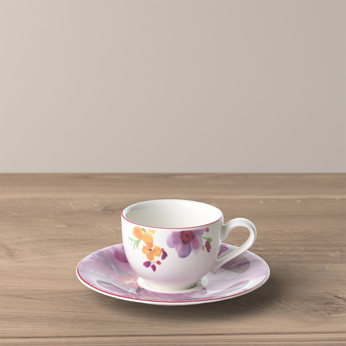 VILLEROY & BOCH Mariefleur Basic Tazza Espresso c/Piattino 80ml
