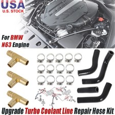 Turbo Coolant Line Repair Hose Kit Upgrade For Bmw N63 X5 50ix 550i E70 E71 E72 Turbo Coolant Line Repair Hose Kit Upgrade For Bmw N63 X5 50ix 550i E70 E71 E72
