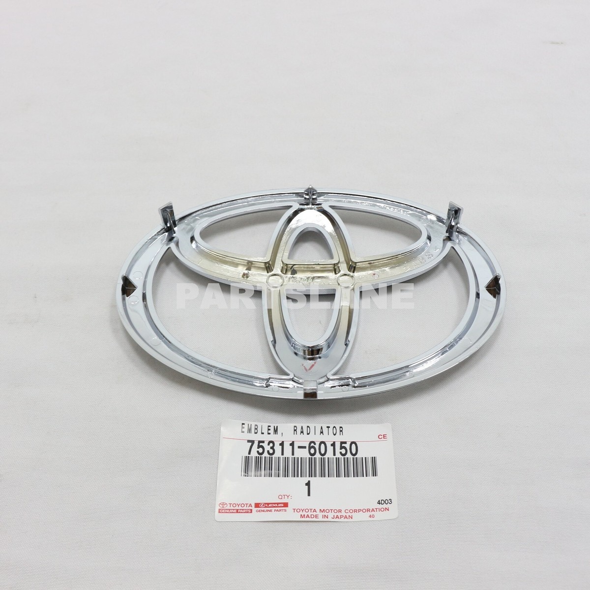 Toyota Land Cruiser Prado OEM Genuine Radiator Grille Emblem 75311