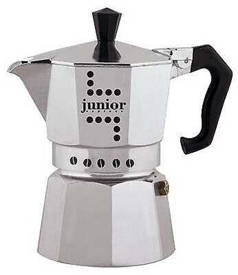 Moka Bialetti Junior Original In Aluminum 2 To 12 Cups 6