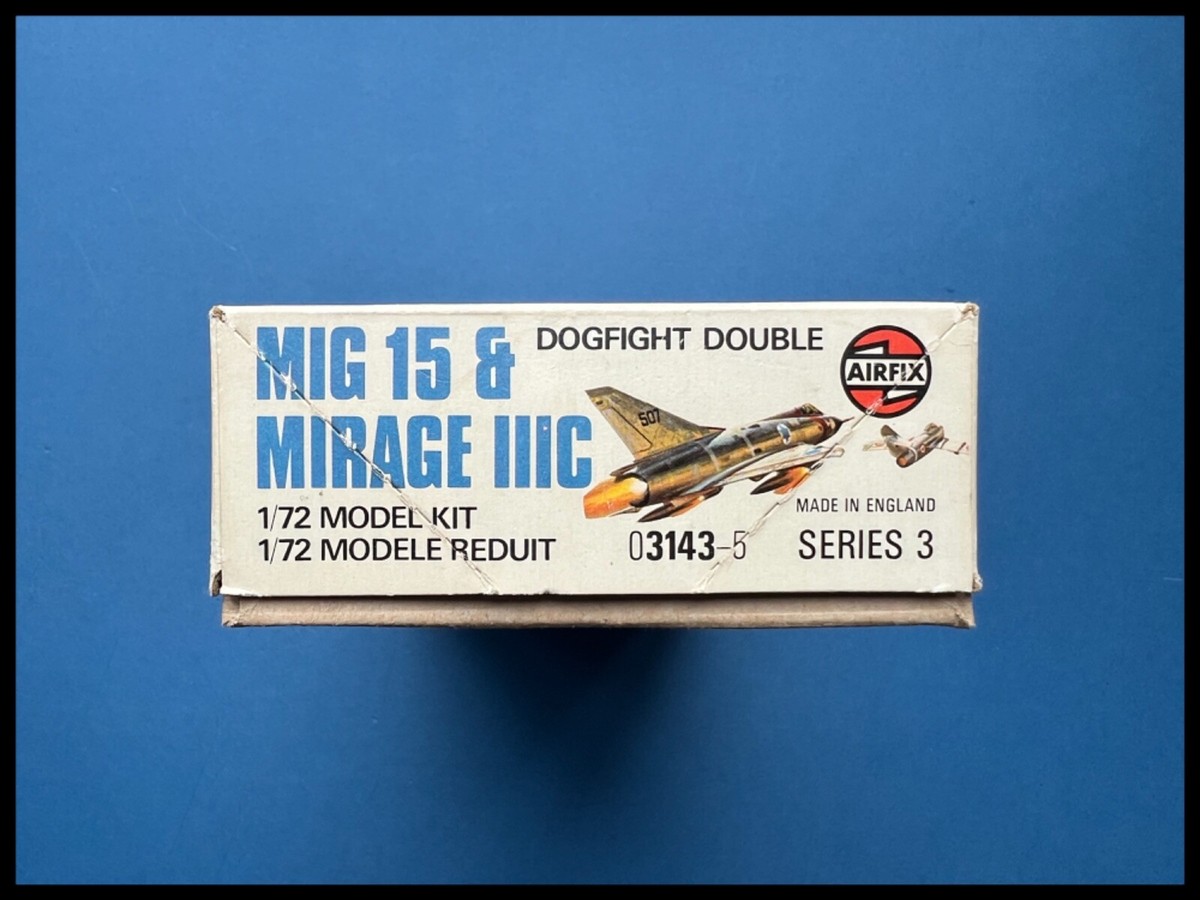 AirFix Mirage III & MiG-15 Dogfight Double 1:72 Model Kit
