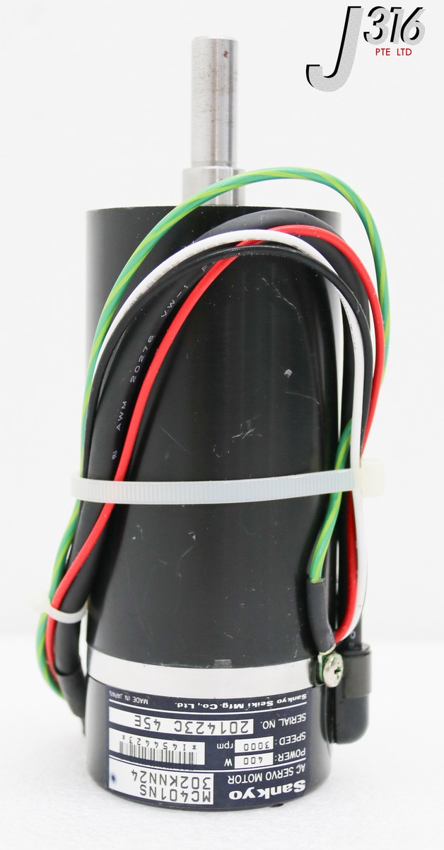 34579 SANKYO AC SERVO MOTOR, 400W 3000RPM MC401NS302KNN24 | eBay