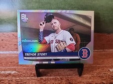 2023 Big League Base Uncommon Rainbow Foil #249 Trevor Story - Boston Red Sox
