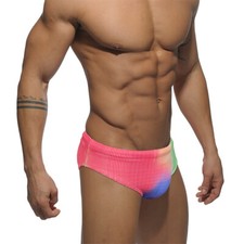 Men's Low-waisted Triangle Casual Swimming Quick Dry Trunks Bathing Suit