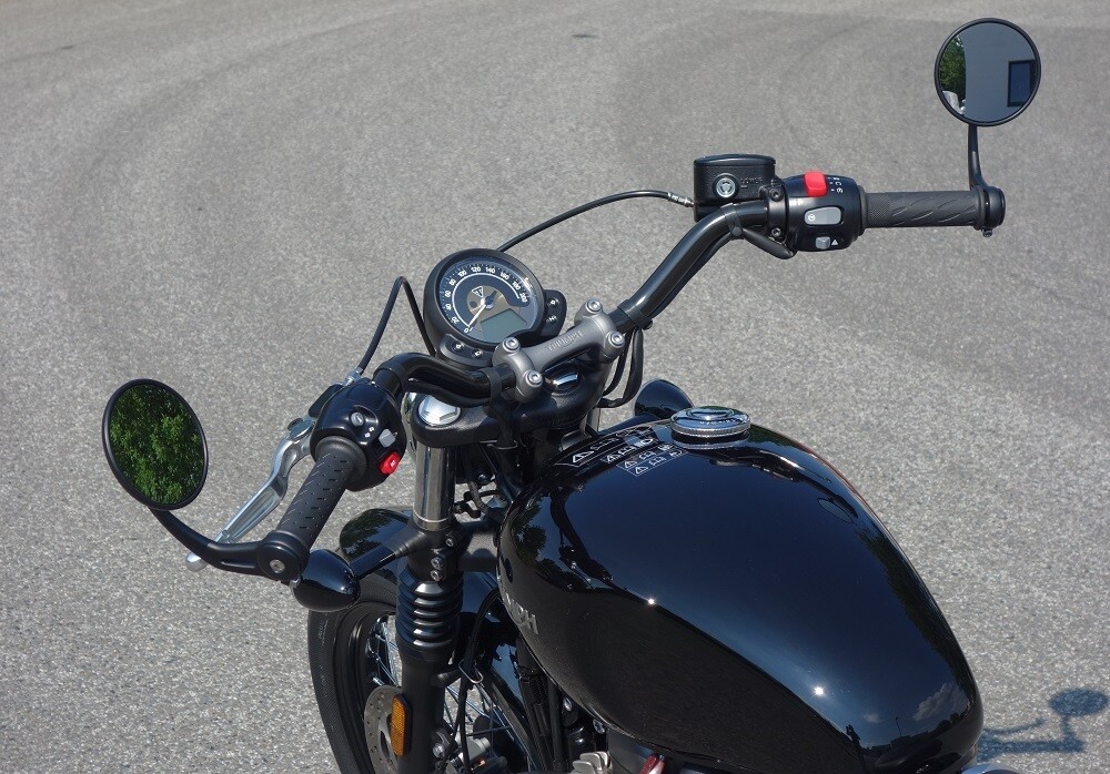 LSL Steel Flat Track Handlebars (1