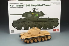 1/35 Rye Field KV-1 Model 1942 Simplified Turret w/Workable Track Links #5041