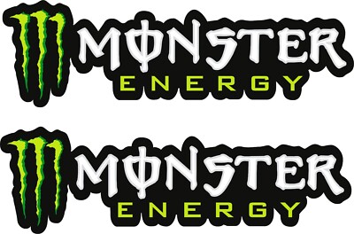 2 X GROSSE 12'' MONSTER AUFKLEBER STICKER