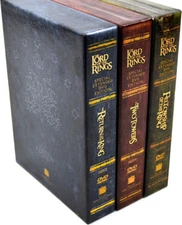 Lord of the Rings: 12-disc DVD Set Two Towers/Return King/ Fellowship Ring lot 