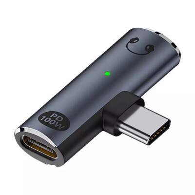 2in1 USB 3.1 Typ C Stecker auf Buchse Klinke Jack AUX 3,5mm Buchse Audio Adapter