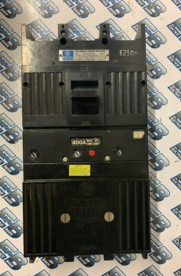 GE TB43F Tri Break Breaker 400A Trip 600 Volt 3 Pole -RECONDITIONED+WARRANTY